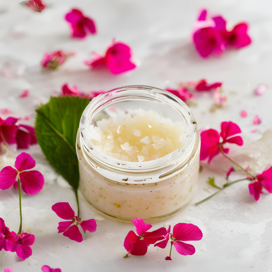 Geranium Garden DIY Sugar Scrub Recipe