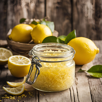 Lemon Zest Refresh DIY Sugar Scrub Recipe