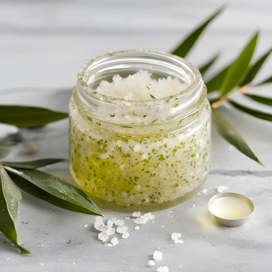 Tea Tree Tingle DIY Sugar Scrub Recipe