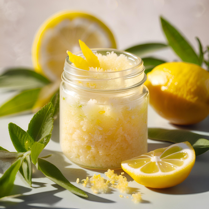 Lemon Verbena Vitality DIY Sugar Scrub Recipe