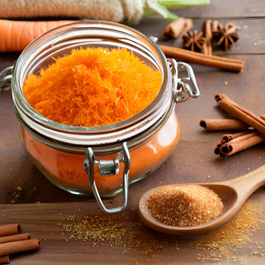 Carrot Cake DIY Sugar Scrub Recipe