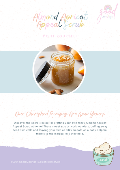 Almond Apricot Appeal DIY Sugar Scrub Recipe