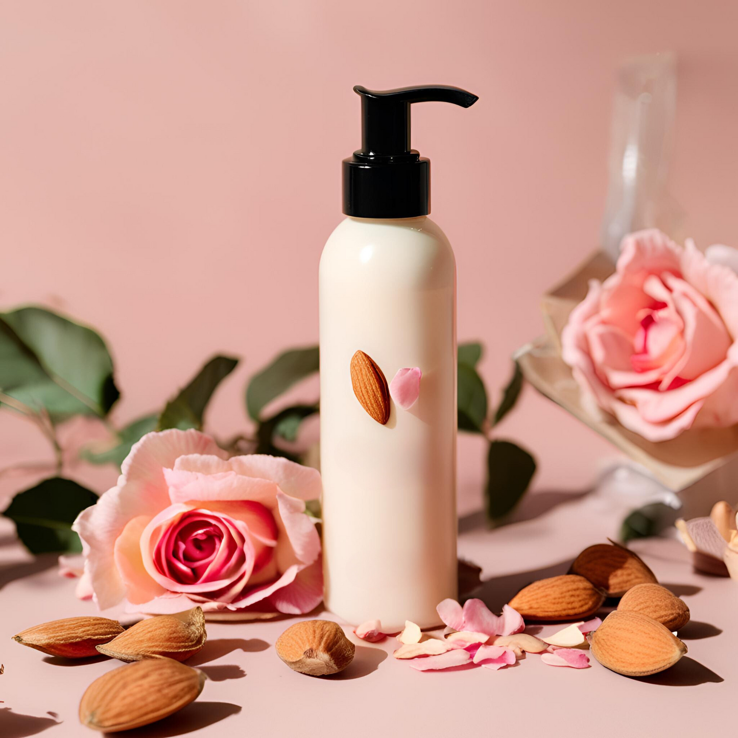 Almond Rose Body Lotion - DIY Body Lotion Recipe