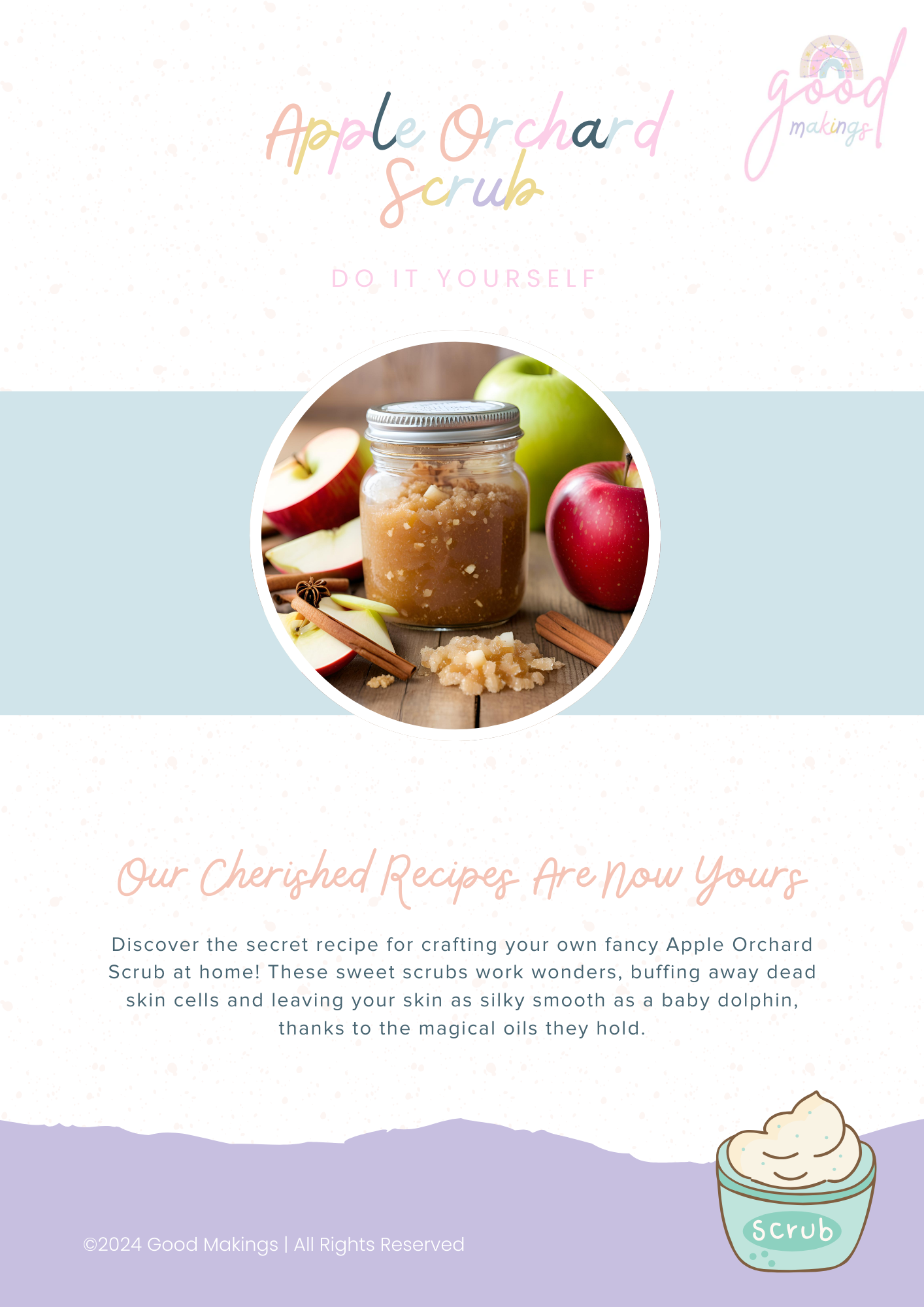 Apple Orchard DIY Sugar Scrub Recipe