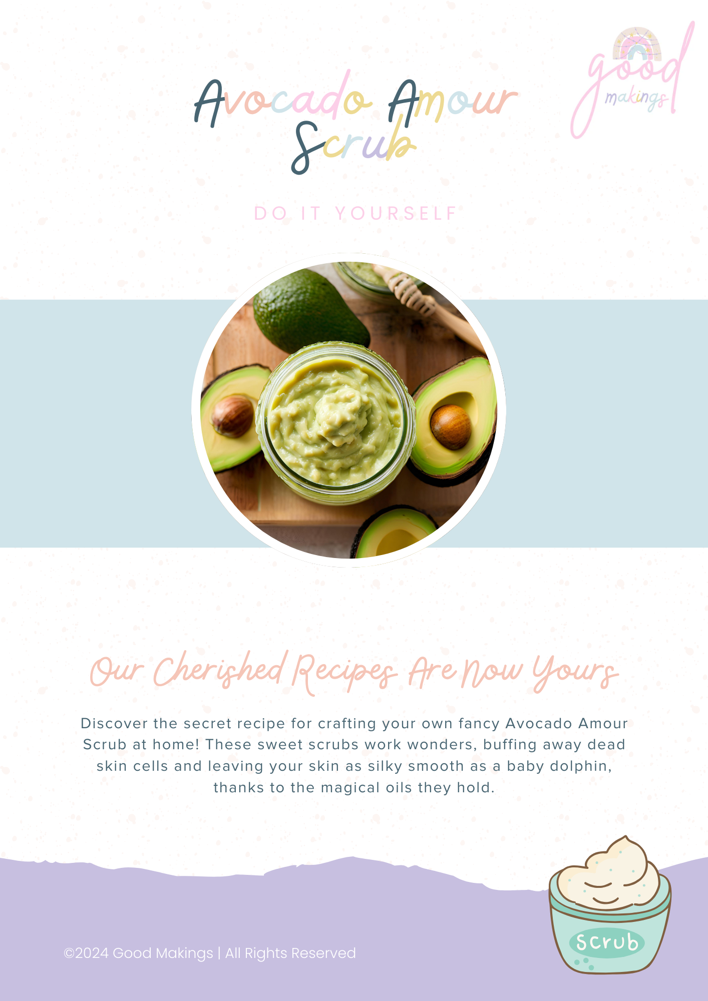 Avocado Amour DIY Sugar Scrub Recipe