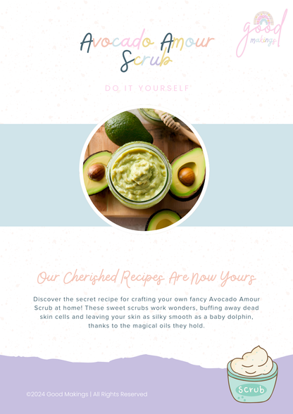 Avocado Amour DIY Sugar Scrub Recipe