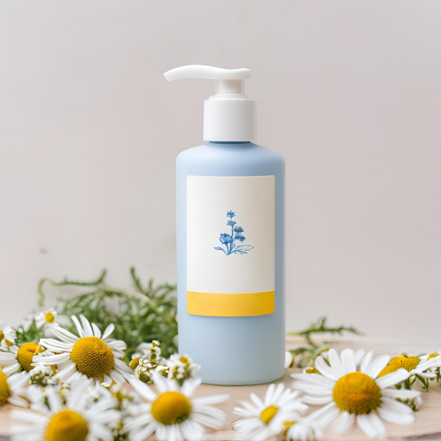 Blue Chamomile Calming Lotion - DIY Body Lotion Recipe