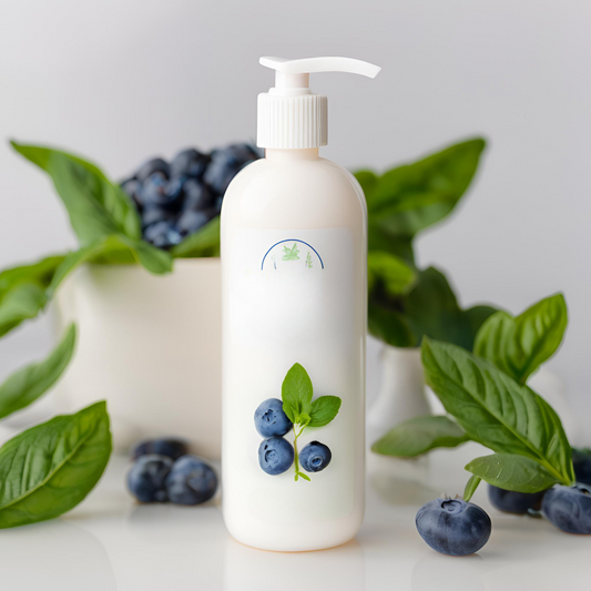 Blueberry Basil Bliss Body Lotion - DIY Body Lotion Recipe