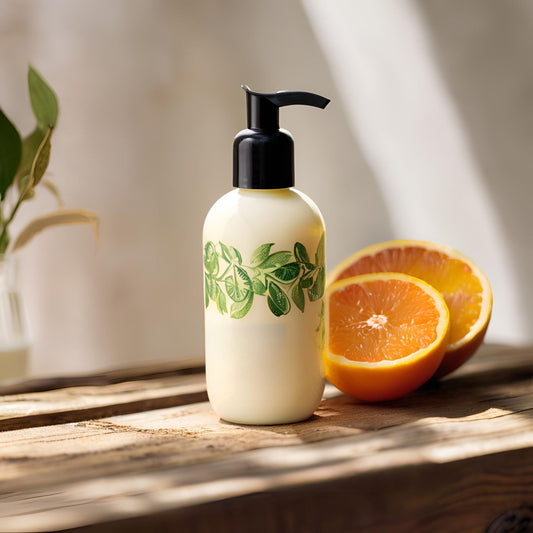 Citrus Fresh Organic Body Lotion - DIY Body Lotion Recipe