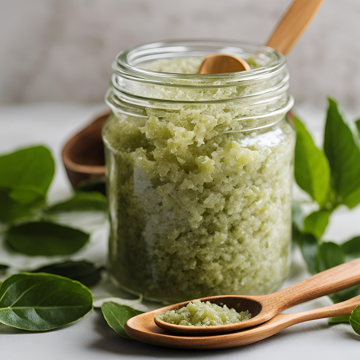 Green Tea Zen  DIY Sugar Scrub Recipe