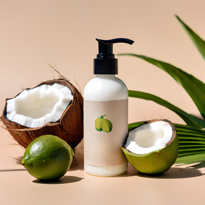 Coconut Lime Infusion Moisturizer - DIY Body Lotion Recipe