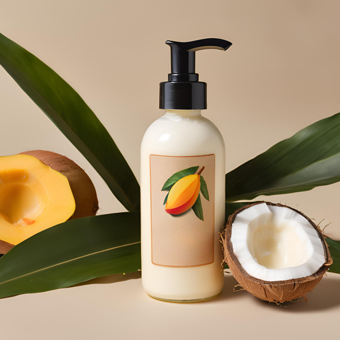 Coconut Mango Madness Moisturizer - DIY Body Lotion Recipe