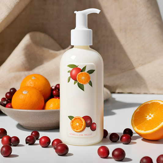 Cranberry Orange Body Butter - DIY Body Lotion Recipe