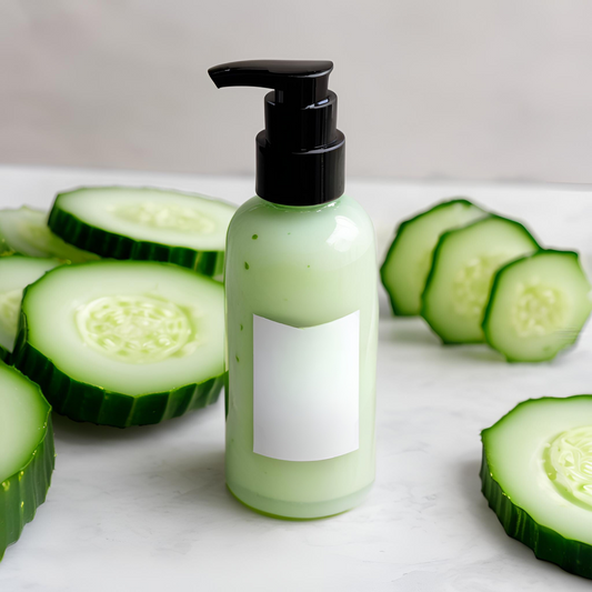 Cucumber Mint Refreshing Lotion - DIY Body Lotion Recipe