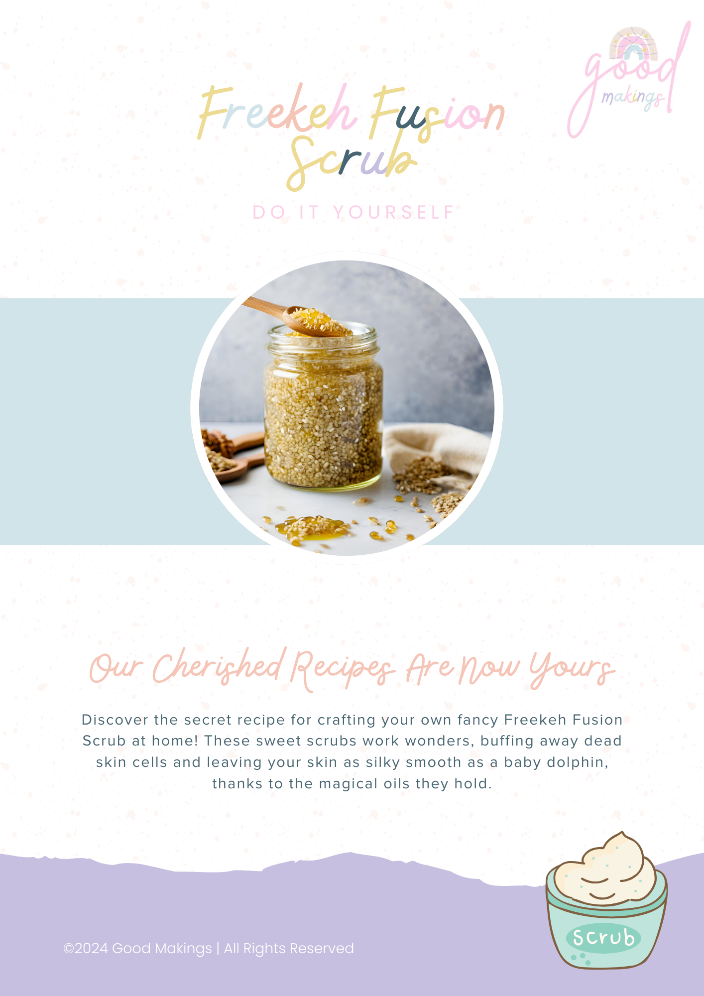 Freekeh Fusion DIY Sugar Scrub Recipe