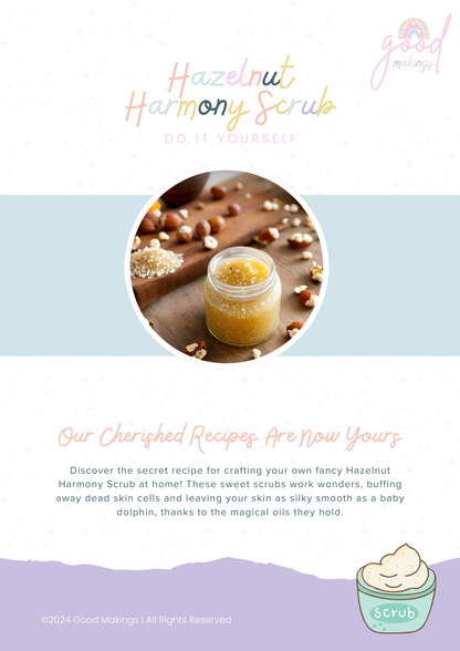 Hazelnut Harmony DIY Sugar Scrub Recipe