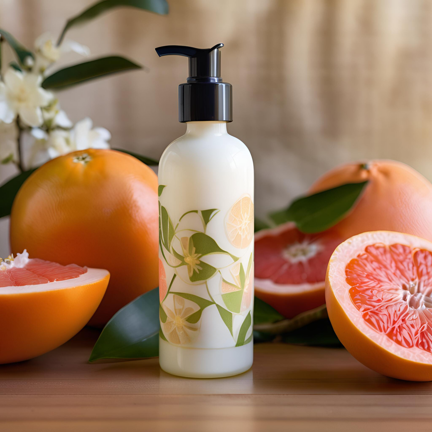 Jasmine Grapefruit Glow Body Butter - DIY Body Lotion Recipe