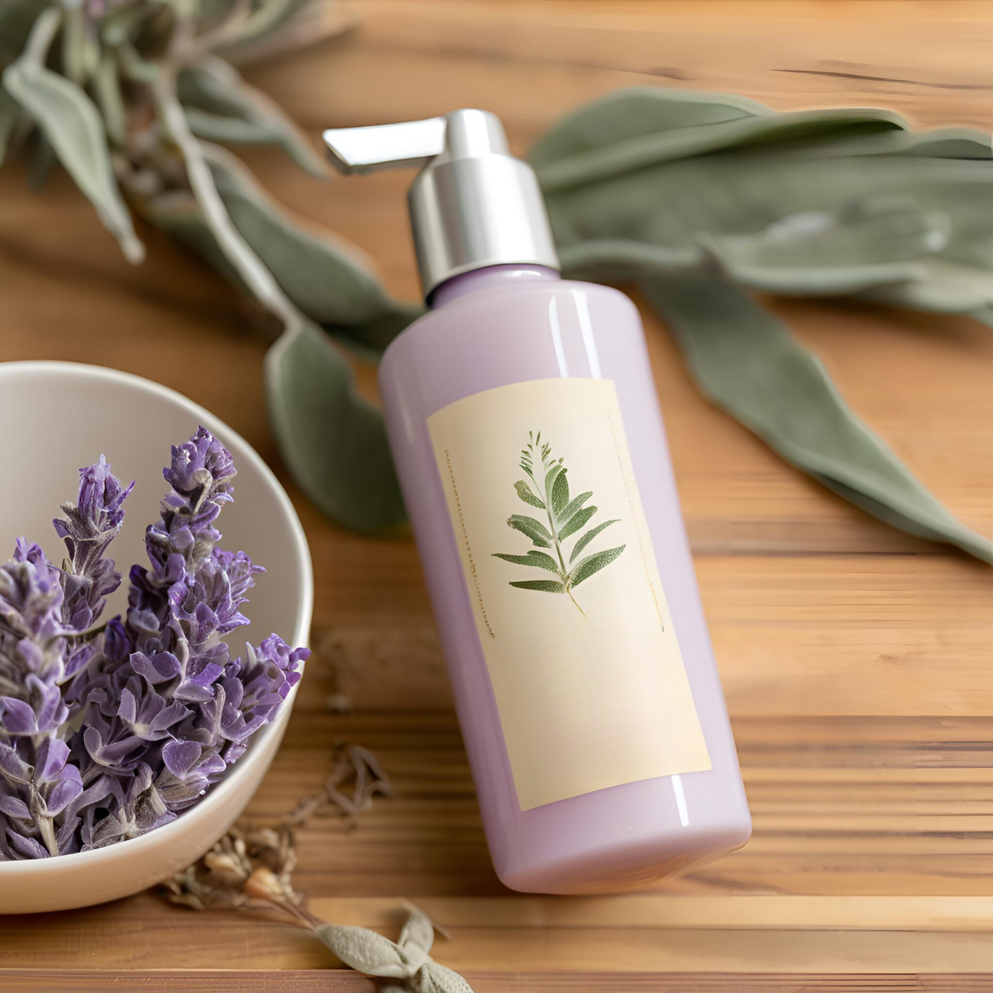 Lavender Sage Refreshing Lotion - DIY Body Lotion Recipe