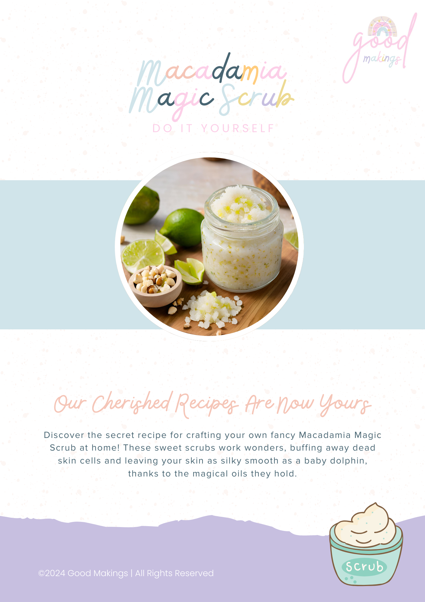 Macadamia Magic DIY Sugar Scrub Recipe