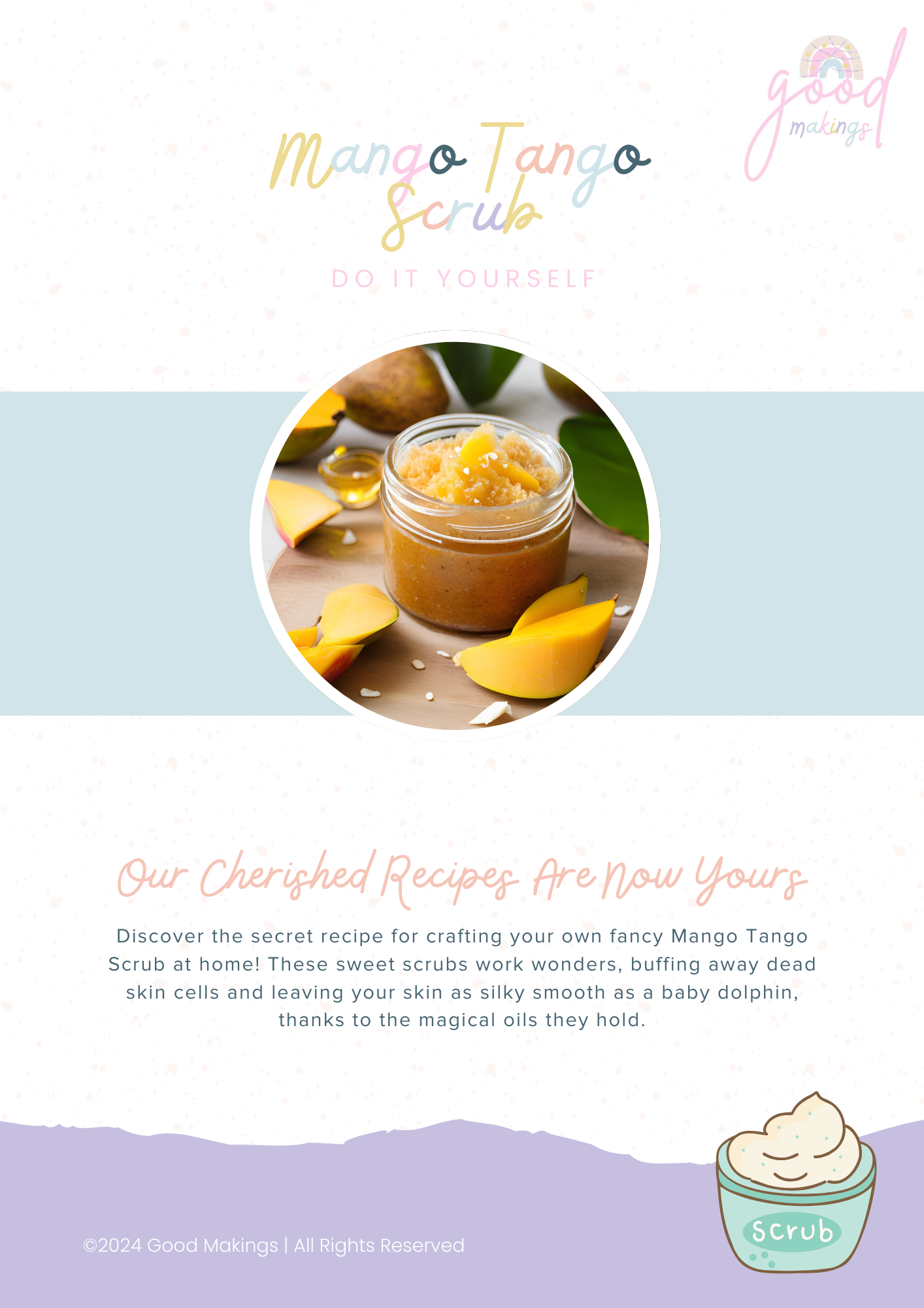 Mango Tango DIY Sugar Scrub Recipe