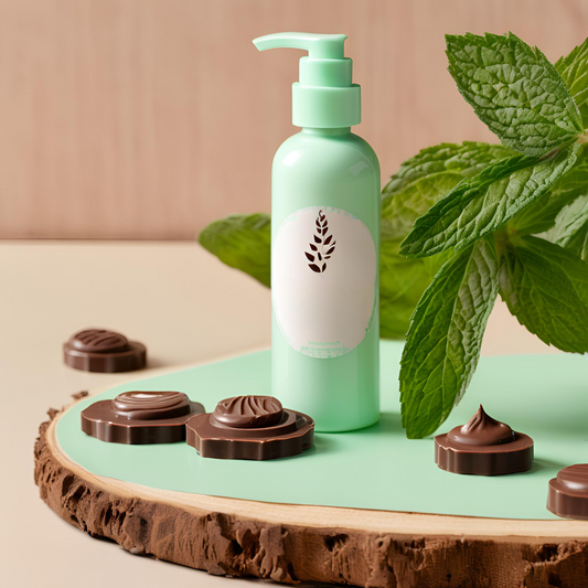 Mint Chocolate Indulgence Moisturizer - DIY Body Lotion Recipe