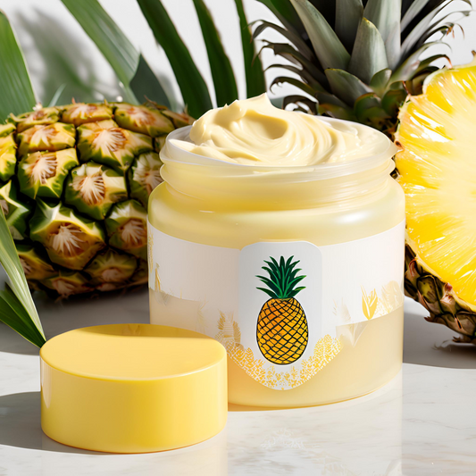 Pineapple Paradise Body Butter - DIY Body Lotion Recipe