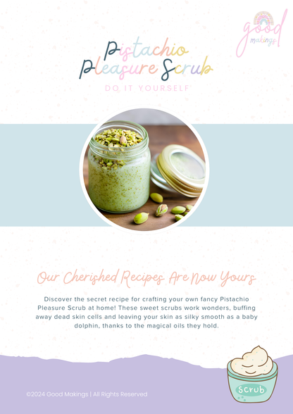 Pistachio Pleasure DIY Sugar Scrub Recipe