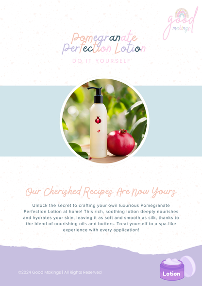 Pomegranate Perfection Lotion - DIY Body Lotion Recipe