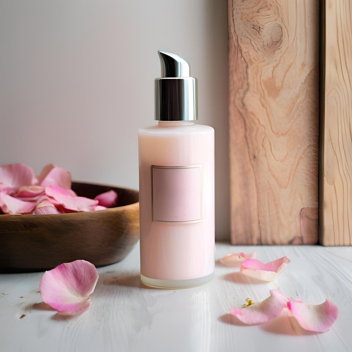 Rose Petal Hydrating Body Lotion - DIY Body Lotion Recipe