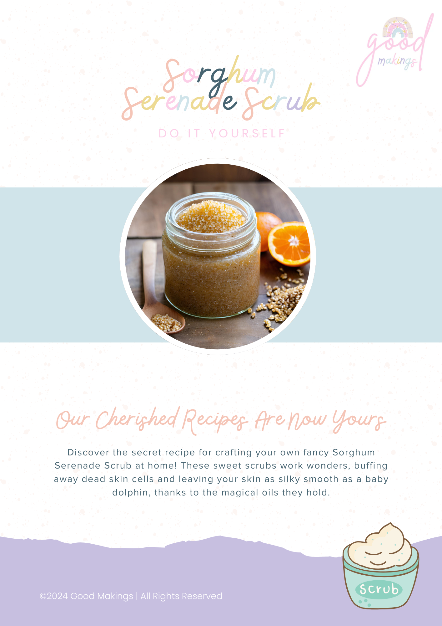 Sorghum Serenade DIY Sugar Scrub Recipe